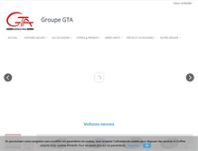 Tablet Screenshot of groupe-gta.fr